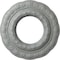 Ekena Millwork Lisbon Ceiling Medallion (Fits Canopies up to 7"), 15 3/8"OD x 7"ID x 1"P, Primed White CM15LI - alternate 1